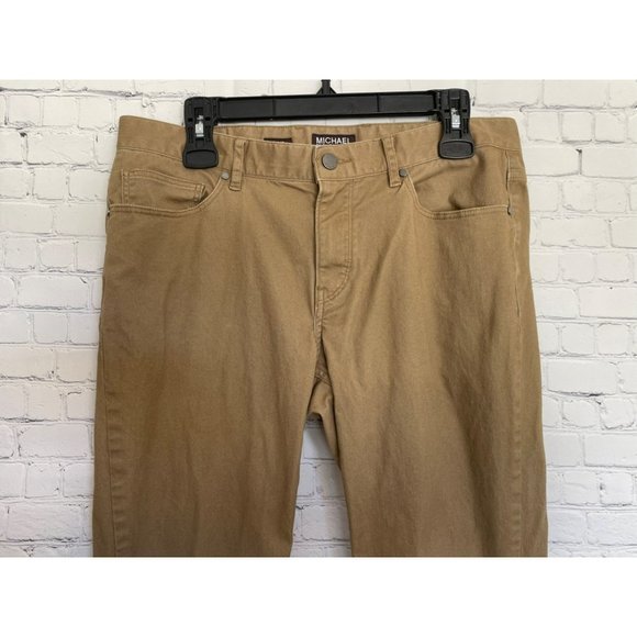 Men's Michael Kors Tan slim fit Pants size 32 x 32 - Picture 5 of 8